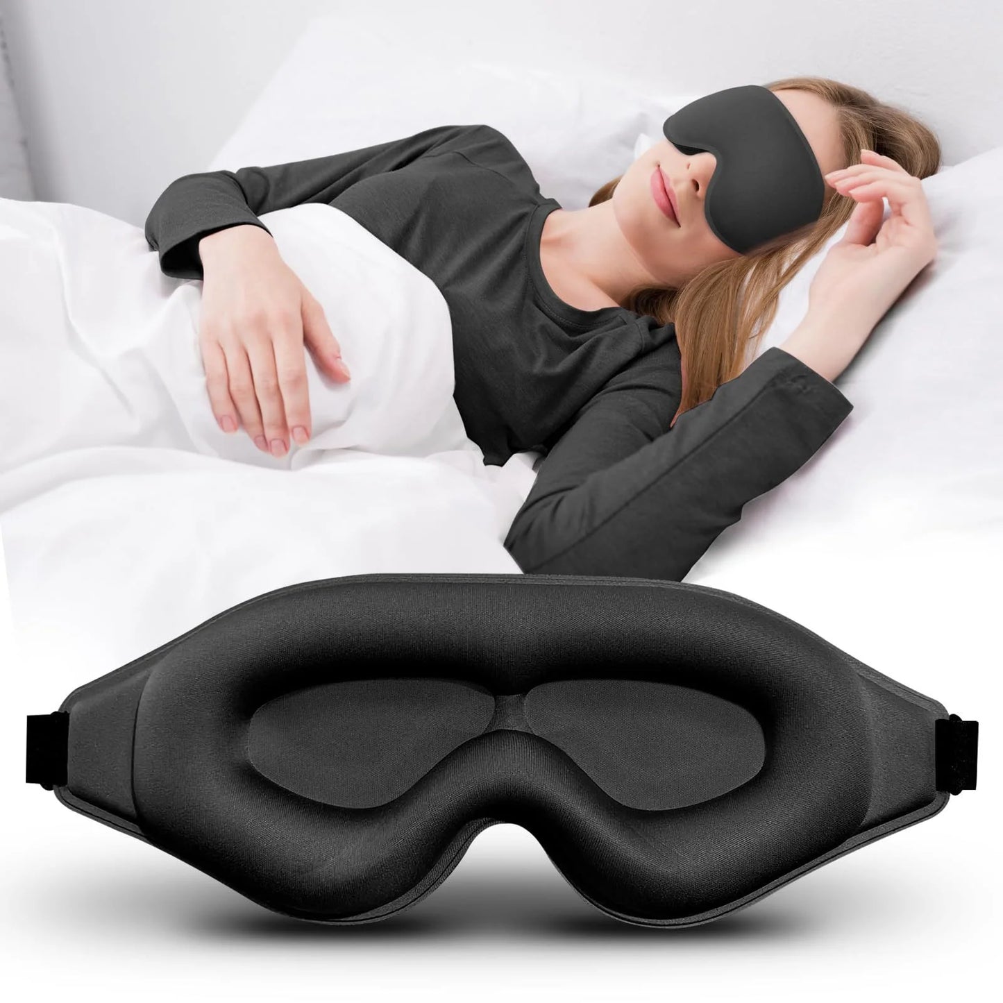 Veliglo-3D Light Blocking Sleep Mask